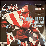 SURVIVOR - BURNING HEART/EYE OF THE TIGER | 12'' MAXI SINGLE USADO