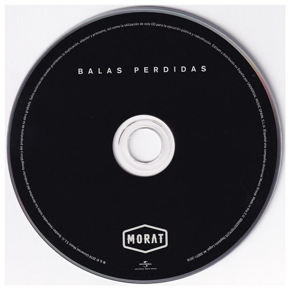 MORAT - BALAS PERDIDAS (DIGIPACK) | CD