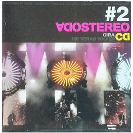 SODA STEREO - ME VERAS VOLVER GIRA 2007 VOL. 2 | CD