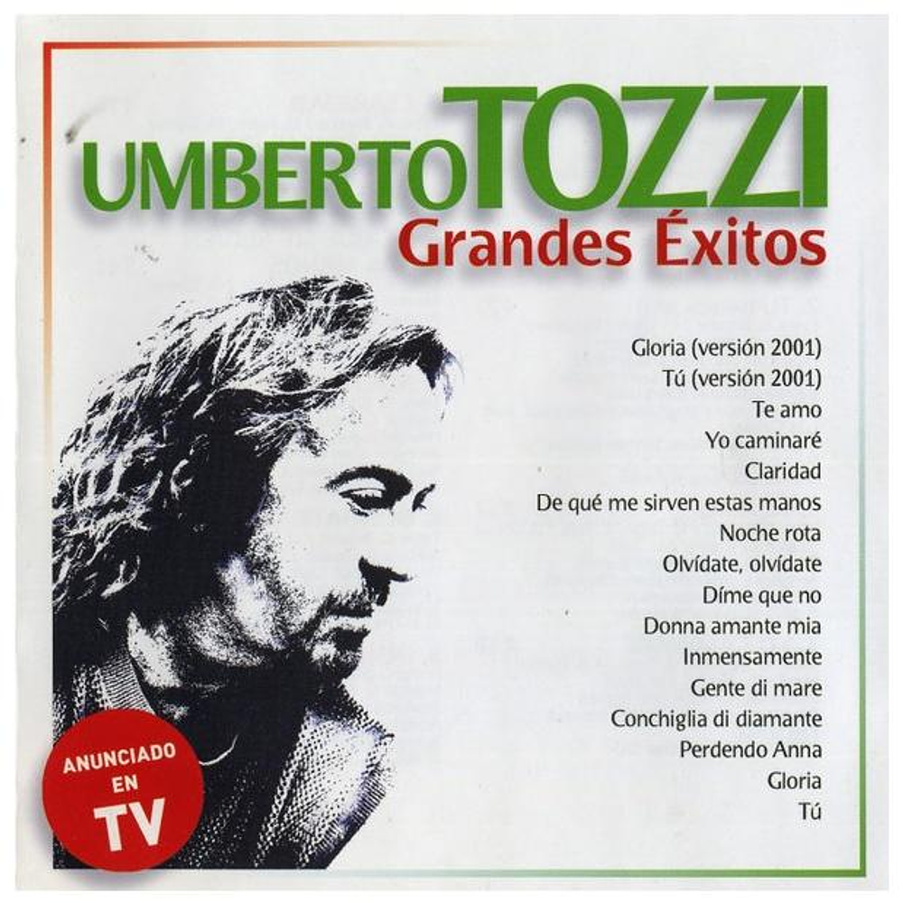 UMBERTO TOZZI - GRANDES EXITOS | CD