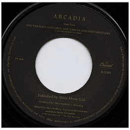 ARCADIA - ELECTION DAY | 7'' SINGLE VINILO USADO