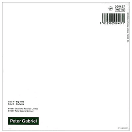 PETER GABRIEL - BIG TIME | 7'' SINGLE VINILO USADO