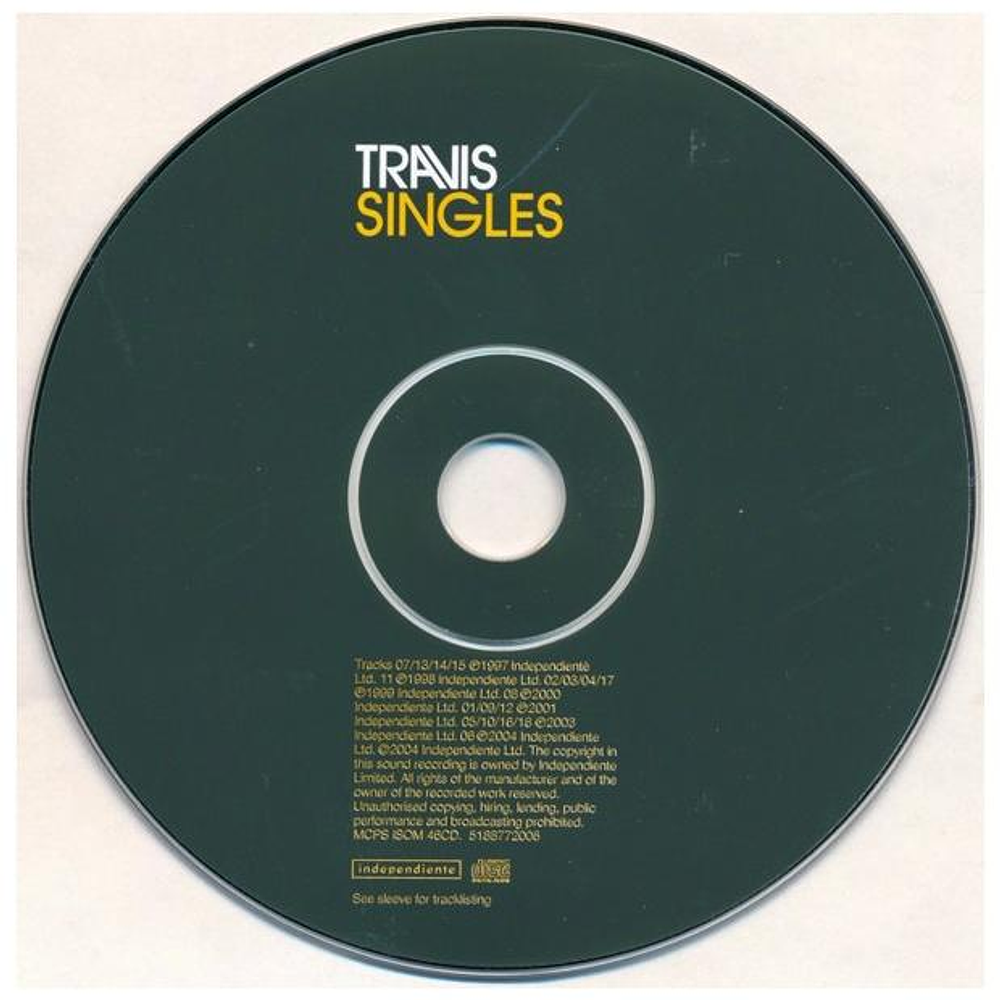 TRAVIS - SINGLES | CD