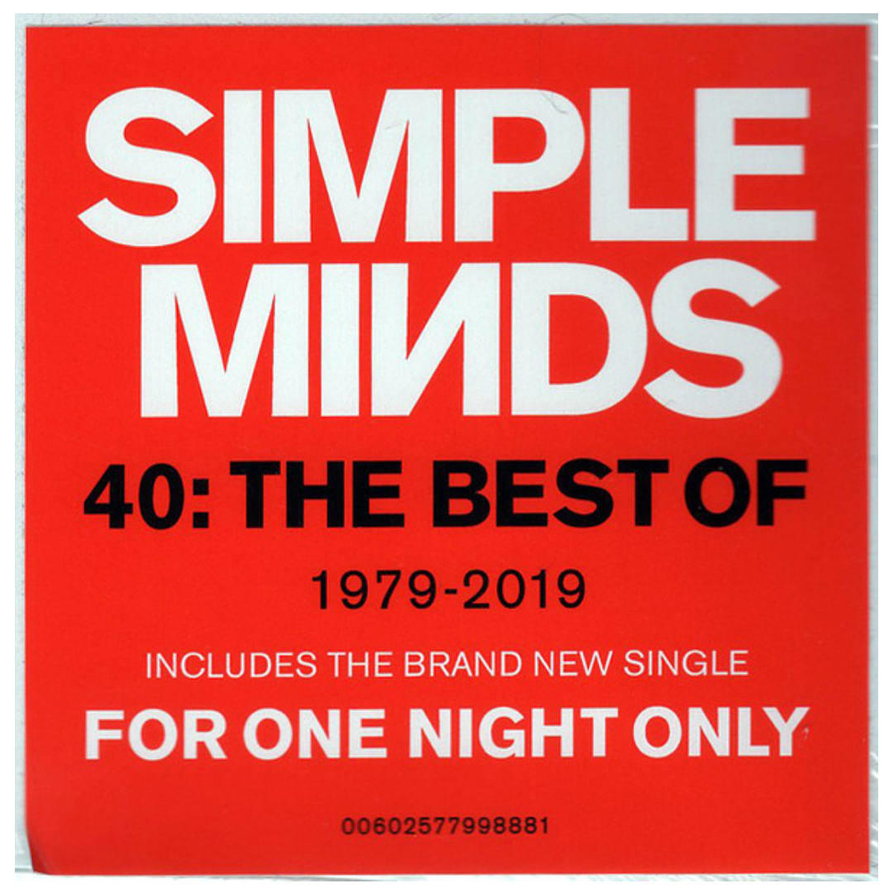 SIMPLE MINDS - 40: THE BEST OF (2LP) | VINILO