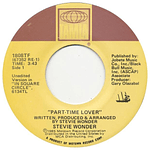 STEVIE WONDER - PART TIME LOVER | 7'' SINGLE VINILO USADO