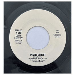 GARRY RAFFERTY - BAKER STREET/RIGHT DOWN THE LINE | 7'' SINGLE VINILO USADO
