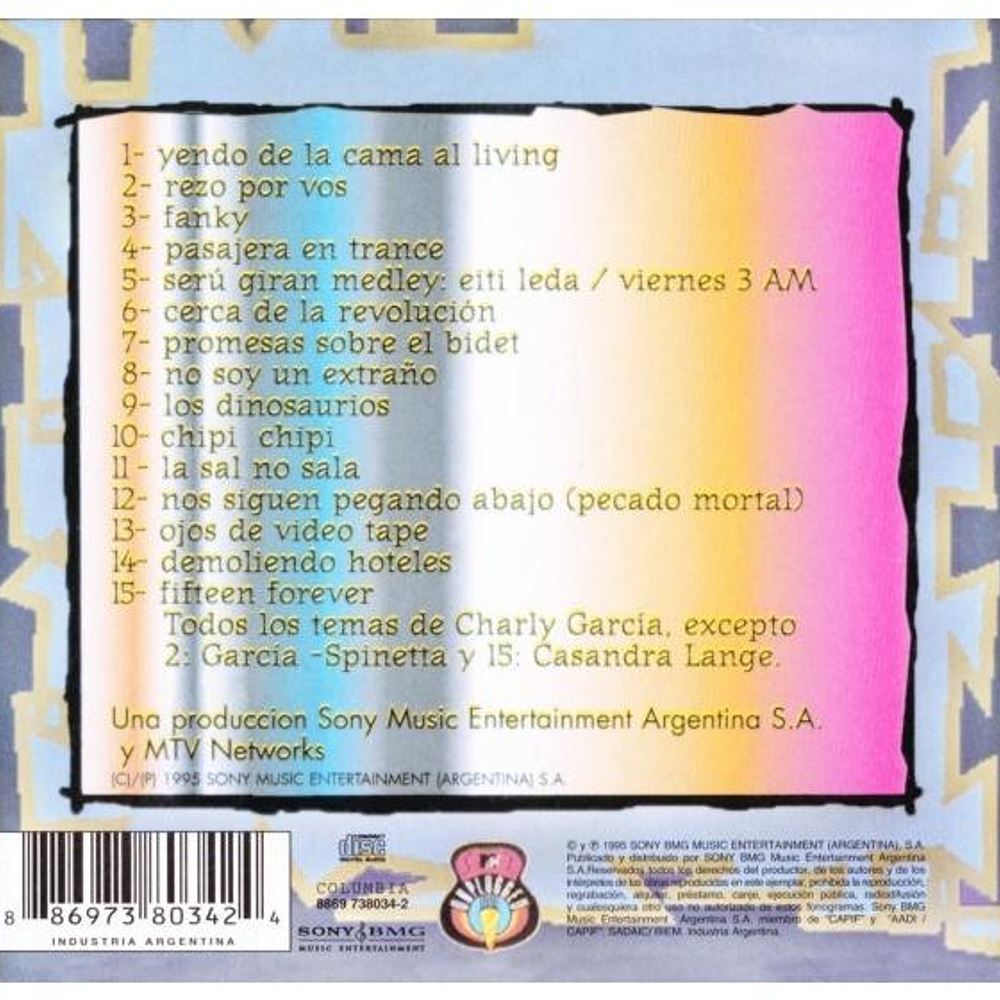 CHARLY GARCIA  - MTV UNPLUGGED (DIGIPACK)       | CD