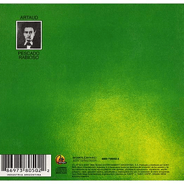 PESCADO RABIOSO - ARTAUD (DIGIPACK) | CD