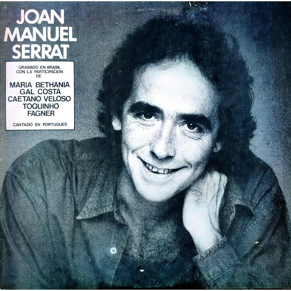 JOAN MANUEL SERRAT - SINCERAMENTE TUYO EN BRASIL (PORTUGUES) | VINILO USADO