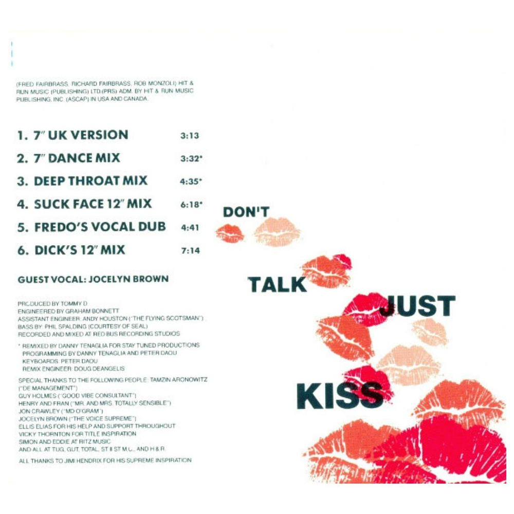 RIGHT SAID FRED - DON'T TALK JUST KISS | CD SINGLE