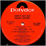 ISAAC HAYES - DON'T LET GO | VINILO