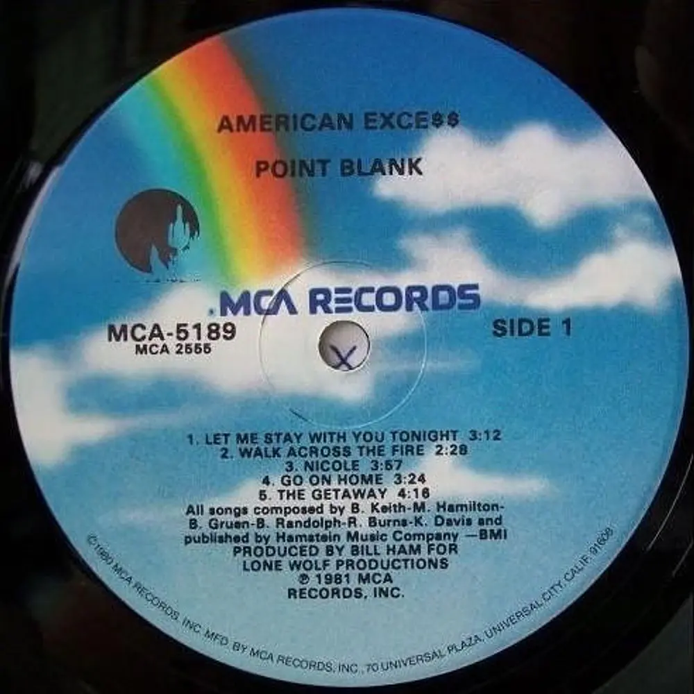 Point blank american excess vinilo