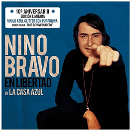 NINO BRAVO - EN LIBERTAD (BY LA CASA AZUL) (BLUE VINYL) | VINILO