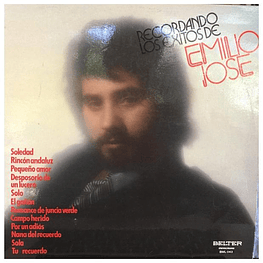 EMILIO JOSE - RECORDANDO LOS EXITOS DE EMILIO JOSE | VINILO USADO