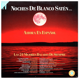 NOCHES DE BLANCO SATÉN - 24 BALADAS DE SIEMPRE (2LP) (EN ESPAÑOL) | VINILO USADO