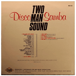 TWO MAN SOUND - DISCO SAMBA | VINILO USADO