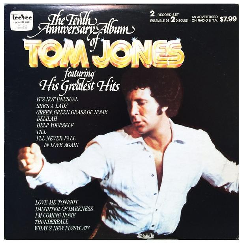 TOM JONES - HIS GREATEST HITS (2LP) | VINILO USADO