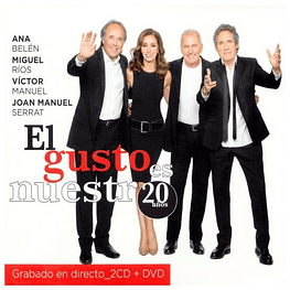 EL GUSTO ES NUESTRO - VARIOS (2CD+DVD) | CD