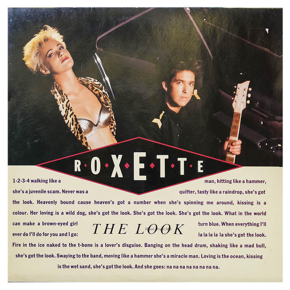 ROXETTE - THE LOOK | 12'' MAXI SINGLE VINILO USADO