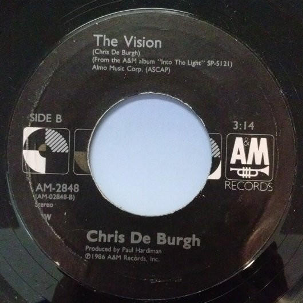 CHRIS DE BURGH - THE LADY IN RED | 7'' SINGLE VINILO USADO