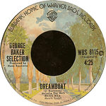 GEORGE BAKER SELECTION - PALOMA BLANCA | 7'' SINGLE VINILO USADO