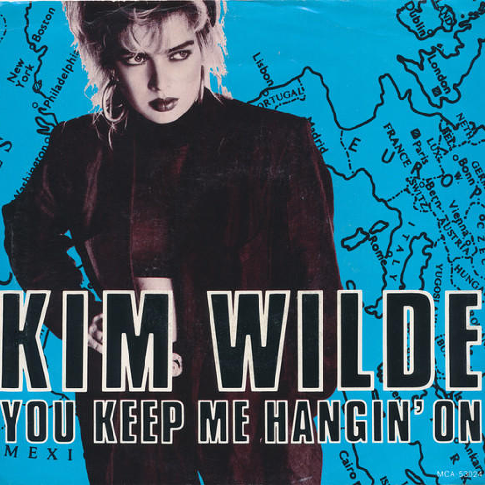 KIM WILDE - YOU KEEP ME HANGIN' ON | 7'' SINGLE VINILO USADO