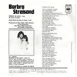 BARBRA STREISAND - WOMAN IN LOVE | 7'' SINGLE VINILO USADO