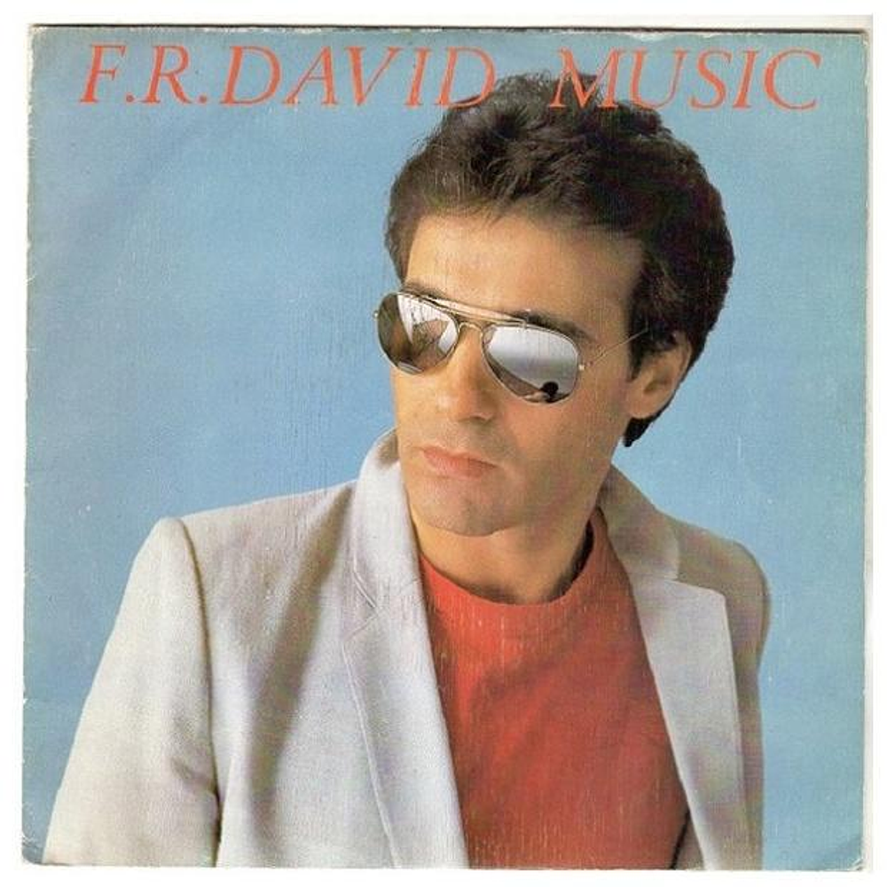 F.R. DAVID - MUSIC | 7'' SINGLE VINILO USADO