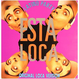 LATINO PARTY  - ESTA LOCA | 12'' MAXI SINGLE USADO