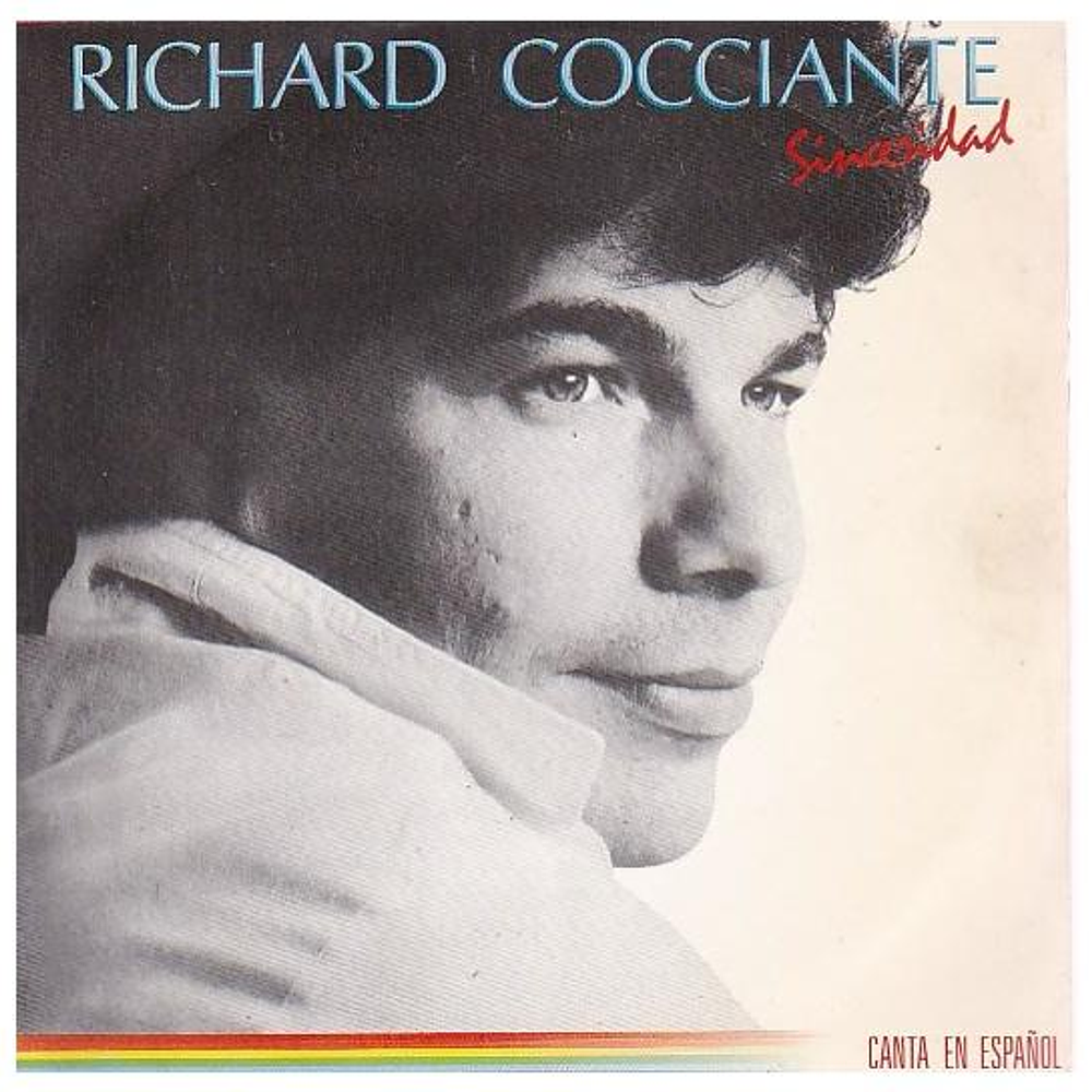 RICHARD COCCIANTE - SINCERIDAD (EN ESPAÑOL) | 7'' SINGLE VINILO USADO