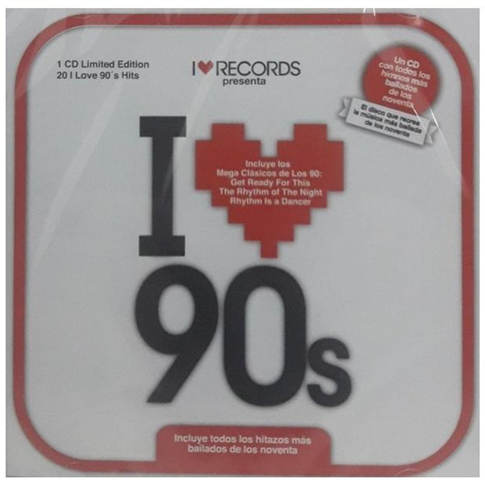 I LOVE 90`S - VARIOUS ARTIST | CD