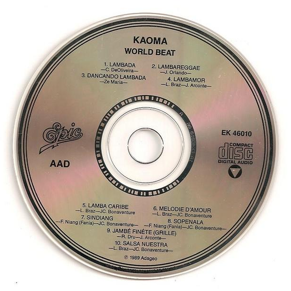 KAOMA - WORLDBEAT | CD USADO