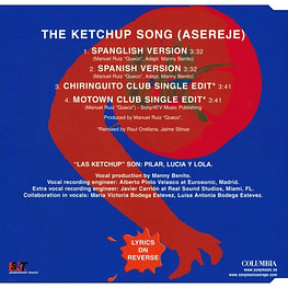 LAS KETCHUP - THE KETCHUP SONG (ASEREJE) | CD SINGLE USADO