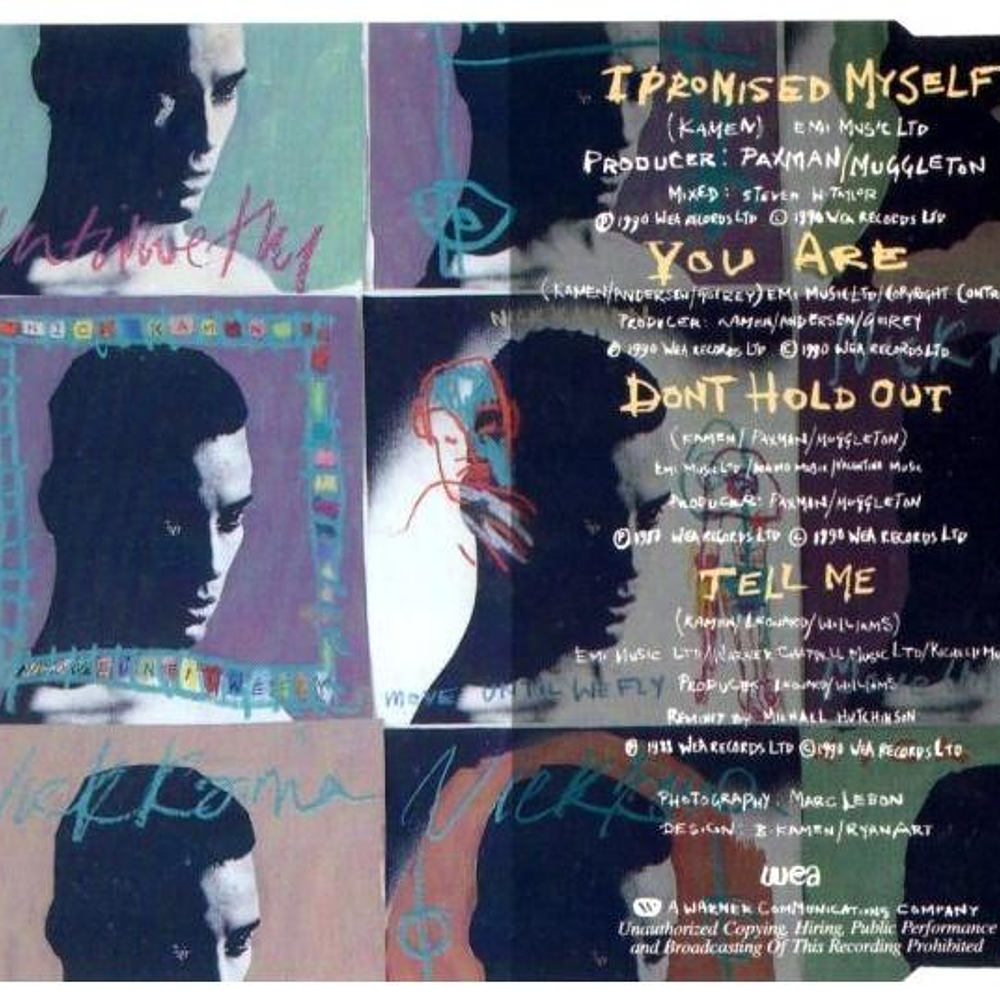 NICK KAMEN - I PROMISED MYSELF | CD SINGLE USADO