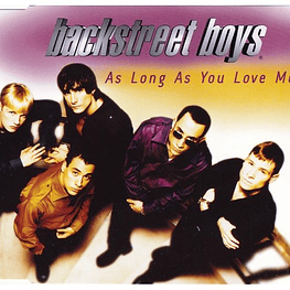 BACKSTREET BOYS - AS LONG AS YOU LOVE ME | CD SINGLE USADO