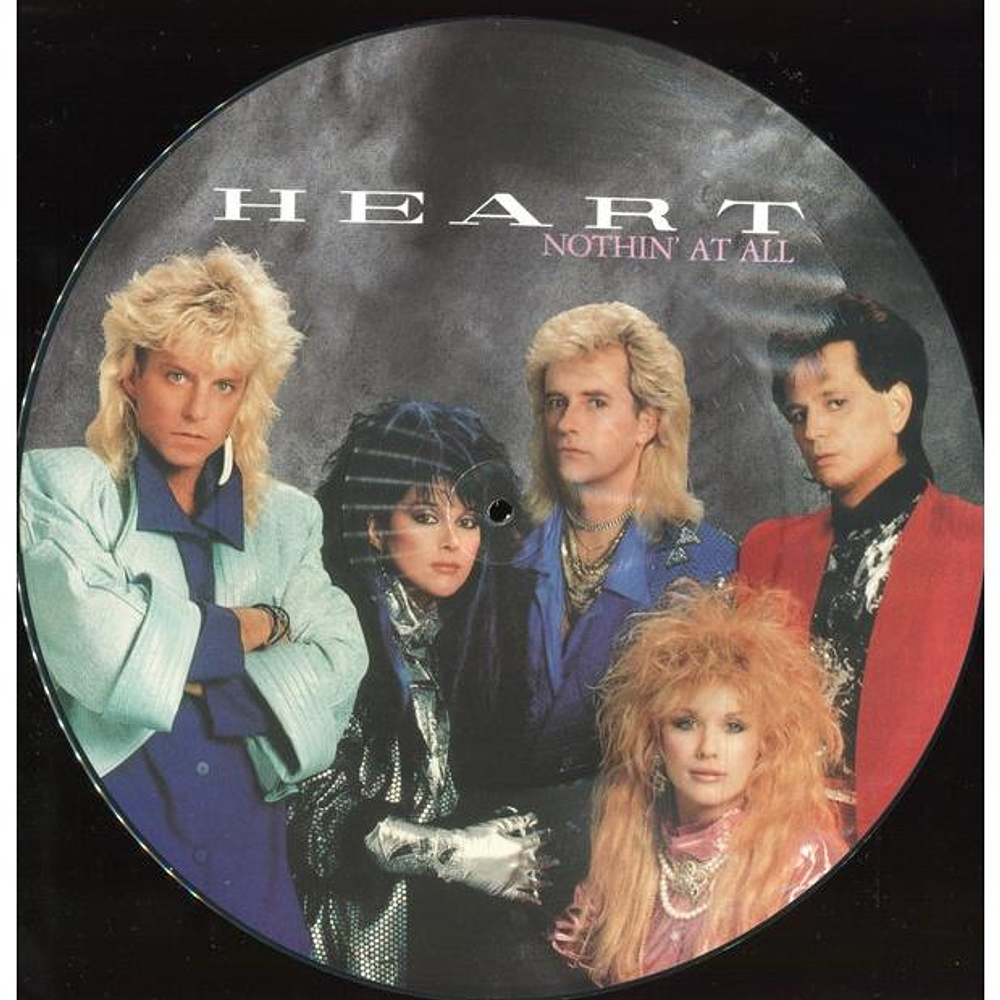 HEART - NOTHIN' AT ALL (PICTURE DISC) | 12'' MAXI SINGLE VINILO USADO