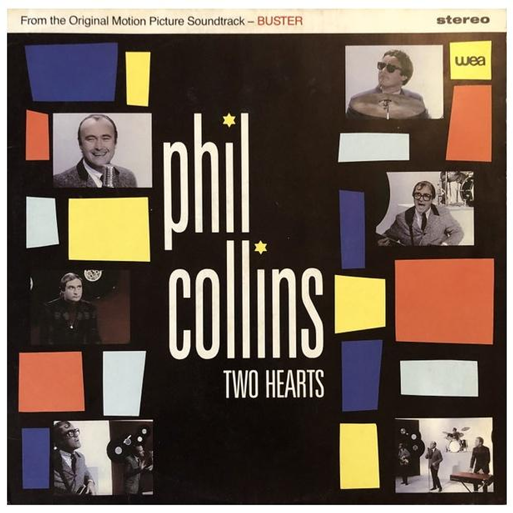 PHIL COLLINS - TWO HEARTS | 12'' MAXI SINGLE USADO