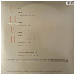 CHER - STRONG ENOUGH (2LP) | 12'' MAXI SINGLE USADO