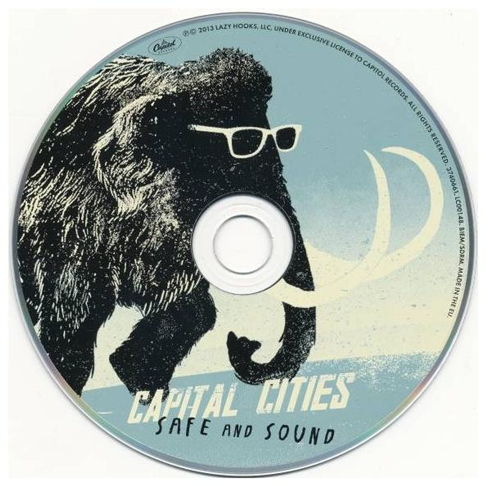 CAPITAL CITIES - SAFE AND SOUND | CD SINGLE USADO