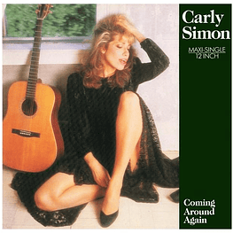 CARLY SIMON - COMING AROUND AGAIN | 12'' MAXI SINGLE USADO