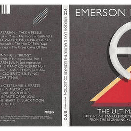 EMERSON, LAKE & PALMER  - THE ULTIMATE COLLECTION (3CD)(DIGIPACK) | CD