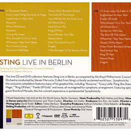STING - LIVE IN BERLIN (CD+DVD) | CD