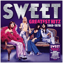 SWEET - GREATEST HITZ 1969-1978 (2LP)(COLOR VINYL) | VINILO