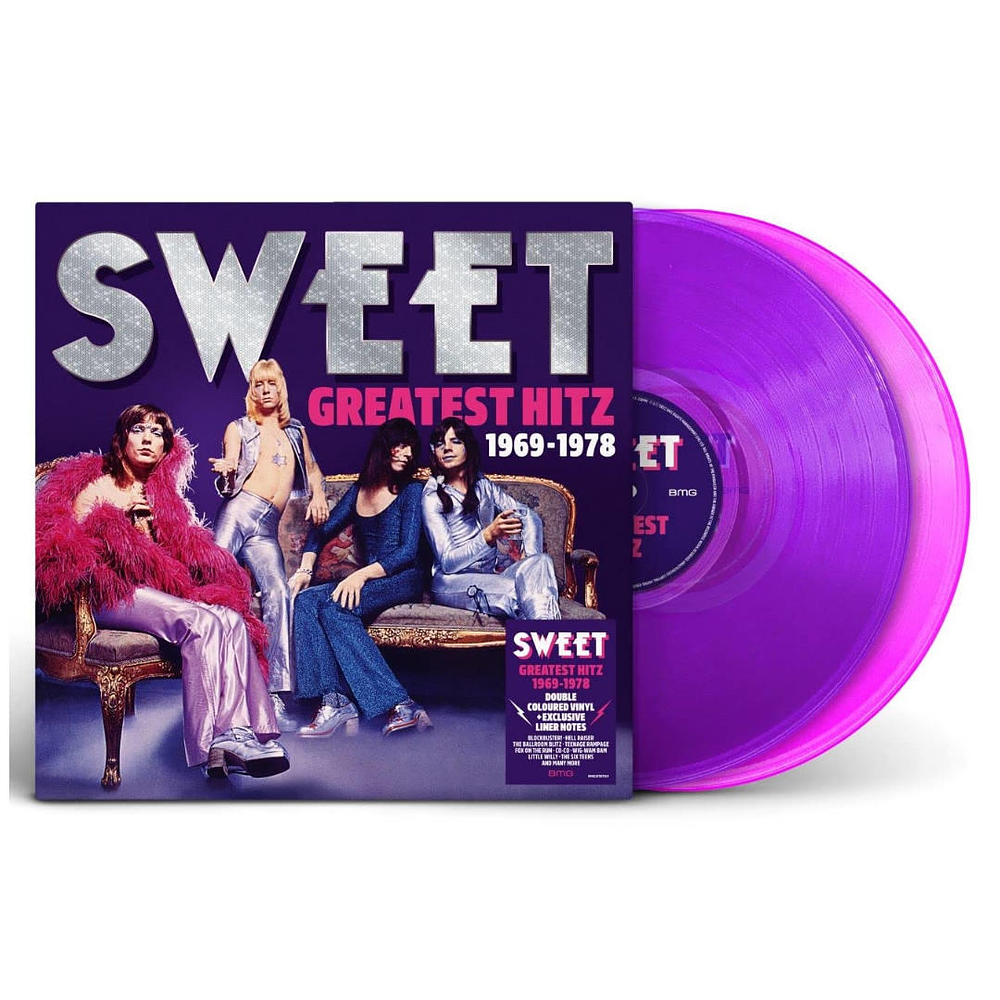 SWEET - GREATEST HITZ 1969-1978 (2LP)(COLOR VINYL) | VINILO