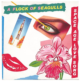 A FLOCK OF SEAGULLS - SPACE AGE LOVE SONG | 12'' MAXI SINGLE VINILO USADO