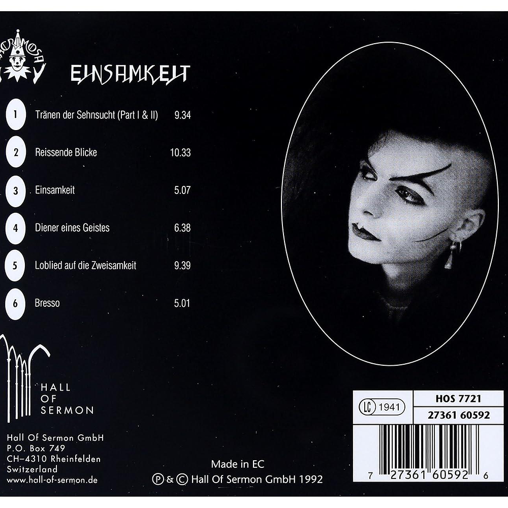 LACRIMOSA - EINSAMKEIT | CD