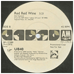 UB40  -  RED RED WINE | 12'' MAXI SINGLE USADO