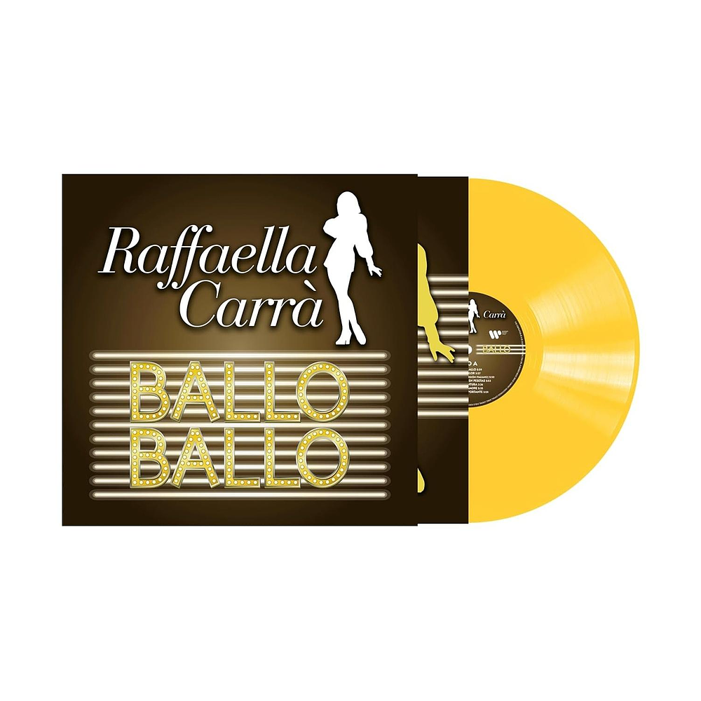 RAFAELLA CARRA - BALLO BALLO (YELLOW VINYL) (ITALY) | VINILO