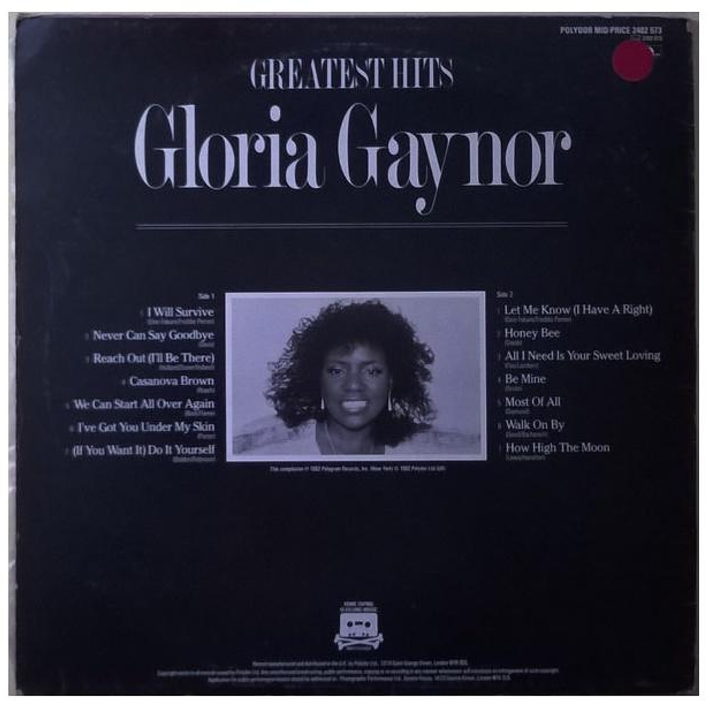 GLORIA GAYNOR - GREATEST HITS | VINILO USADO