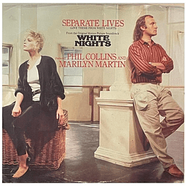 PHIL COLLINS - SEPARATE LIVES | 7'' SINGLE USADO